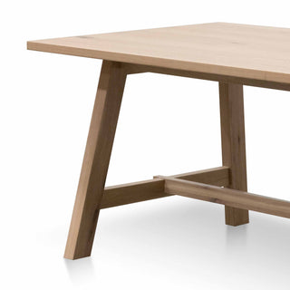 Hudson Dining Table Natural Tan