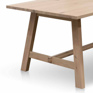 Hudson Dining Table Natural Tan