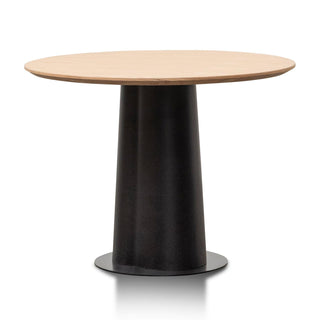 Manly Dining Table Black Natural