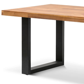 Archie Dining Table Black Natural