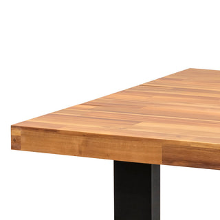 Archie Dining Table Black Natural