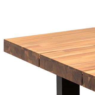 Archie Dining Table Black Natural