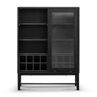 Cairns Bar Cabinet Black