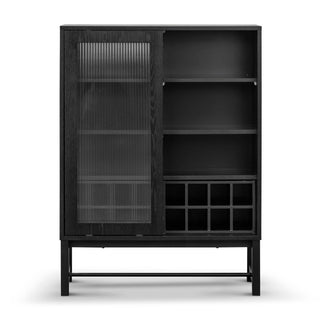 Cairns Bar Cabinet Black