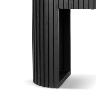 Xavier Console Table Black White Blue