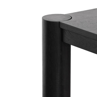 Mason Console Table Black Tan