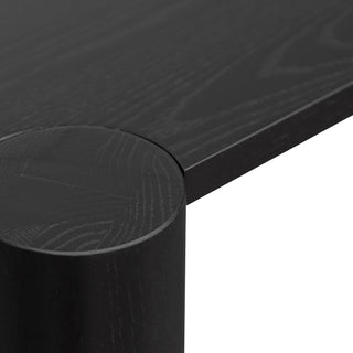 Mason Console Table Black Tan