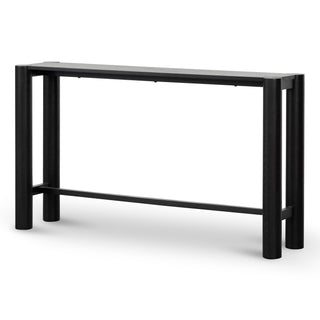 Mason Console Table Black Tan