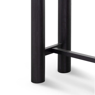 Mason Console Table Black Tan