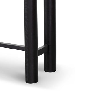 Mason Console Table Black Tan