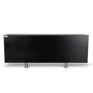 Wagga Sideboard Black Tan Red