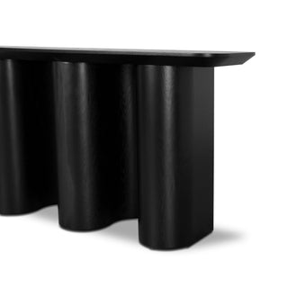 Theo Console Table Black Red