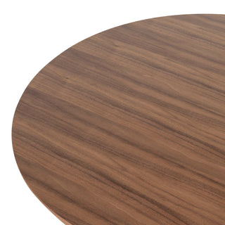 Hobart Dining Table Walnut Tan