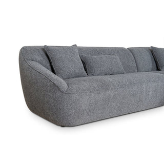 Byron Sofa Charcoal Coral