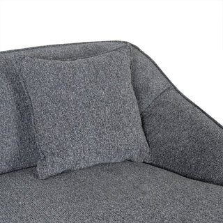 Byron Sofa Charcoal Coral