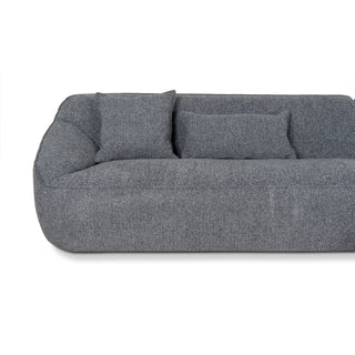 Byron Sofa Charcoal Coral