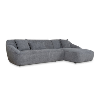 Byron Sofa Charcoal Coral