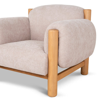 Torquay Armchair Natural Blush