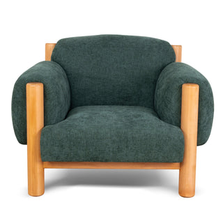 Max Armchair Natural Green