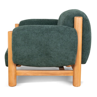 Max Armchair Natural Green