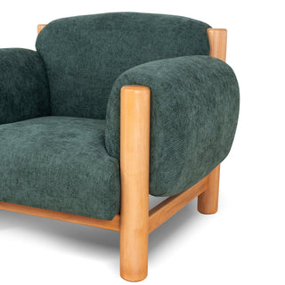 Max Armchair Natural Green