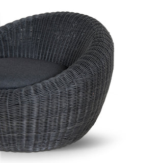 James Armchair Black