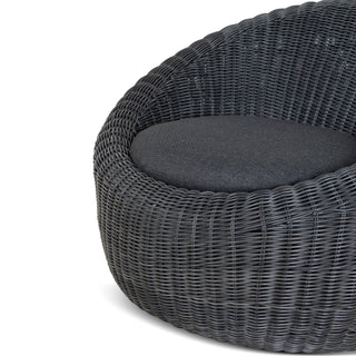 James Armchair Black