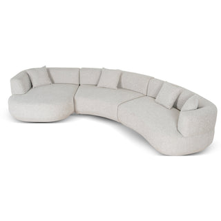 Miles Sofa Natural Coral