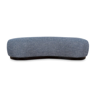 Iris Ottoman Tan Blue