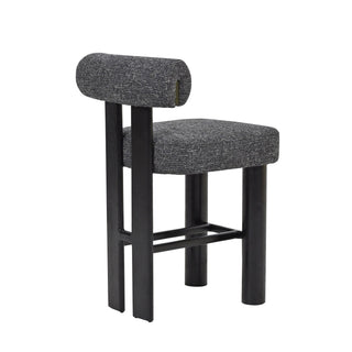 Windsor Bar Stool Black Charcoal