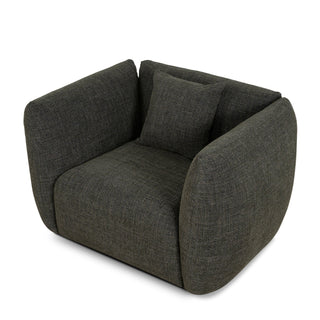 Maya Armchair Tan Green