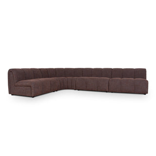 Manly Sofa Brown Red
