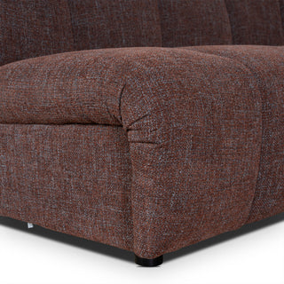 Manly Sofa Brown Red
