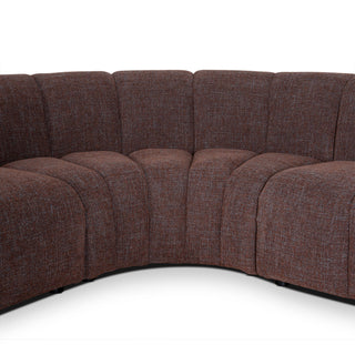 Manly Sofa Brown Red