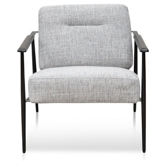 Olivia Armchair Black Grey