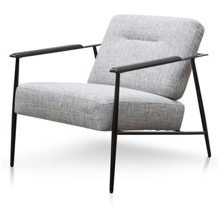 Olivia Armchair Black Grey