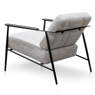 Olivia Armchair Black Grey
