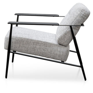 Olivia Armchair Black Grey