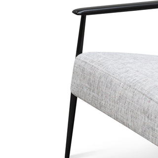 Olivia Armchair Black Grey