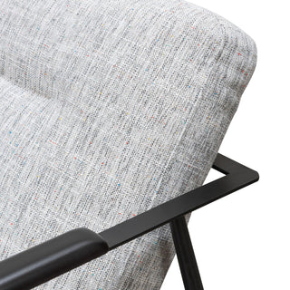 Olivia Armchair Black Grey