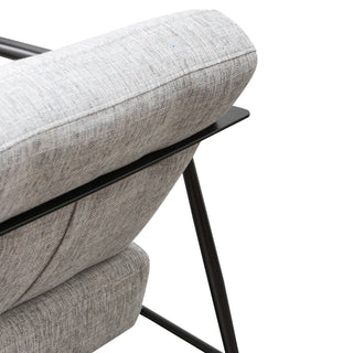 Olivia Armchair Black Grey