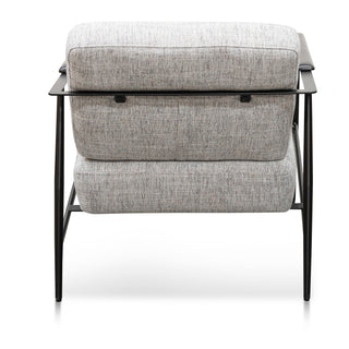 Olivia Armchair Black Grey