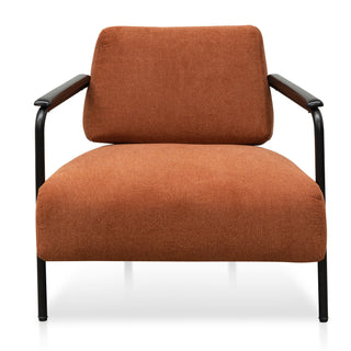 Owen Armchair Black Orange