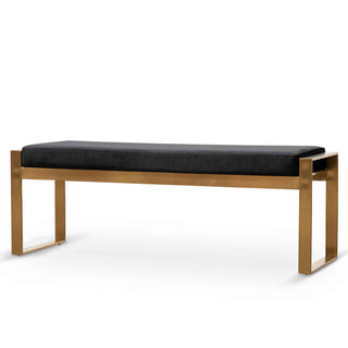 Fitzroy Ottoman Black Gold