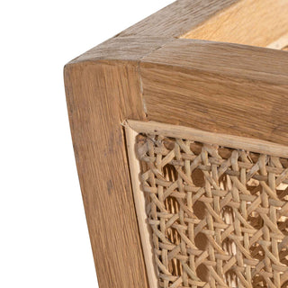 Hornsby Armchair White Natural Sand Tan