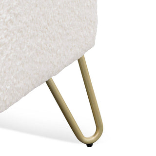 Randwick Armchair White Gold Ivory