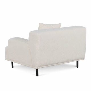 Finn Armchair Black White Ivory