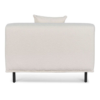 Finn Armchair Black White Ivory