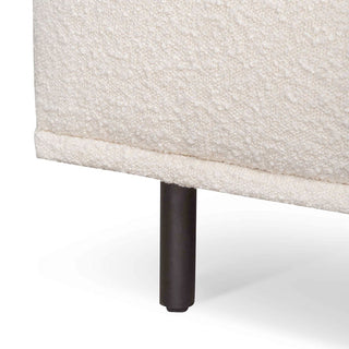 Finn Armchair Black White Ivory