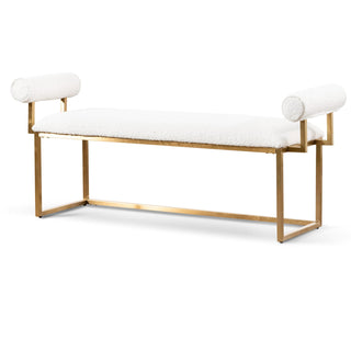Olivia Bench White Gold